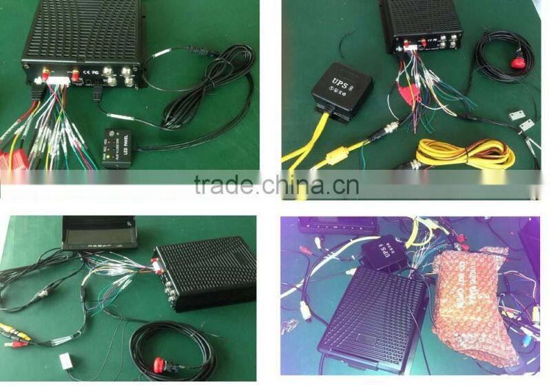 Fireproof Waterproof Car Black Box Recorder with HDD Mobile DVR