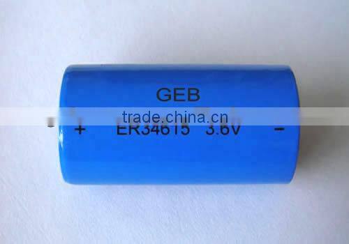 19Ah 13Ah ER34615 lithium primary battery
