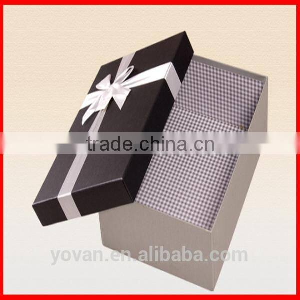 2014 luxury cardboard shoes packing box design for wholesale