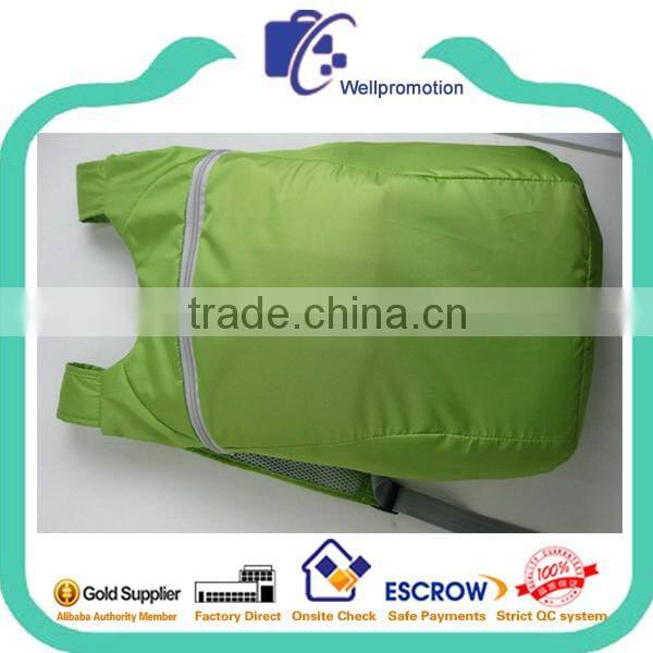 Soft polyester fold waterproof backpack