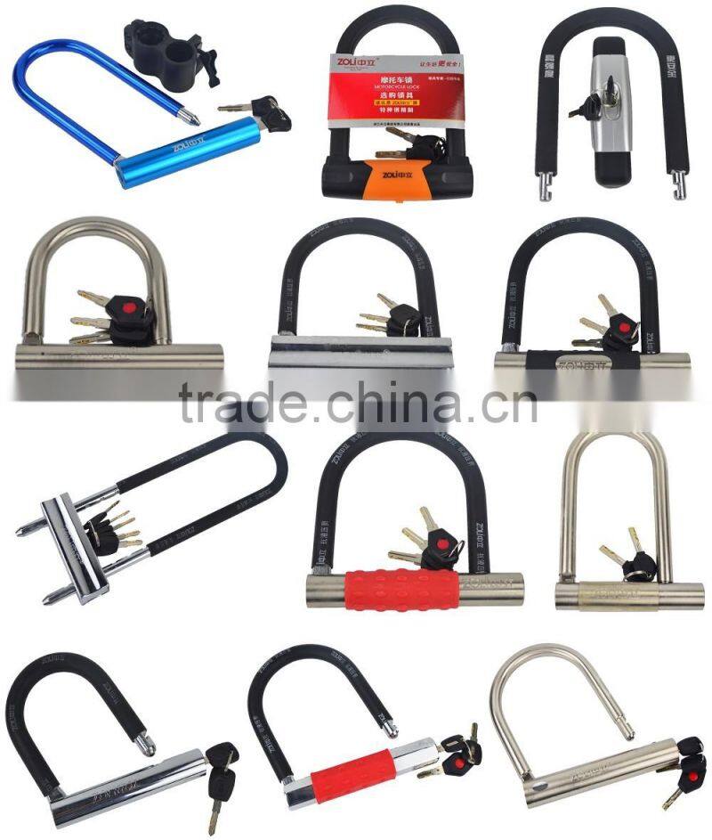 hot selling good quality anti-theft bicycle cable lock spiral lock