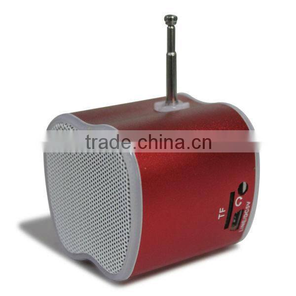 Hot Selling 2013 New Best Cheap mini usb car speakers with Compatible USB/FM