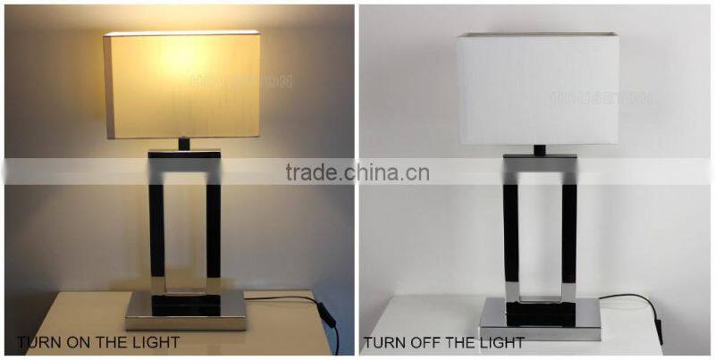 Contract Square hotel table lamp,Square hotel table lamp,hotel table lamp T1017