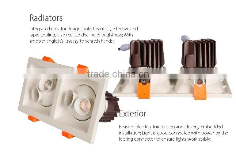It has good product consistency and light uniformly 20w led flat spot light