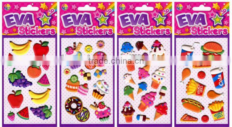 Animal Adhesive Eva Foam Sticker