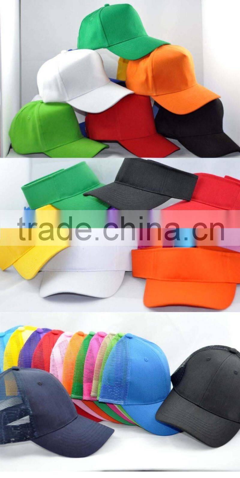 Promotional 5 panel baseball cap 6 panel baseball cap without logo