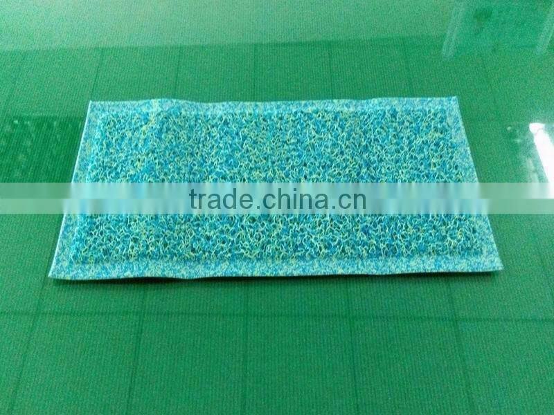 Non-slip bath mat waterproof coil