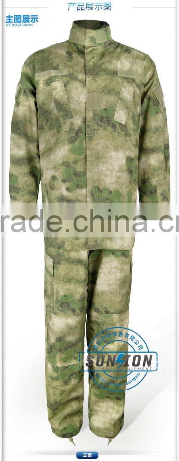 BDU Military Camouflage uniform comfortable and durable