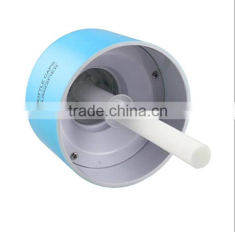 USB portable aroma water bottle cap humidifier mist air humidifier