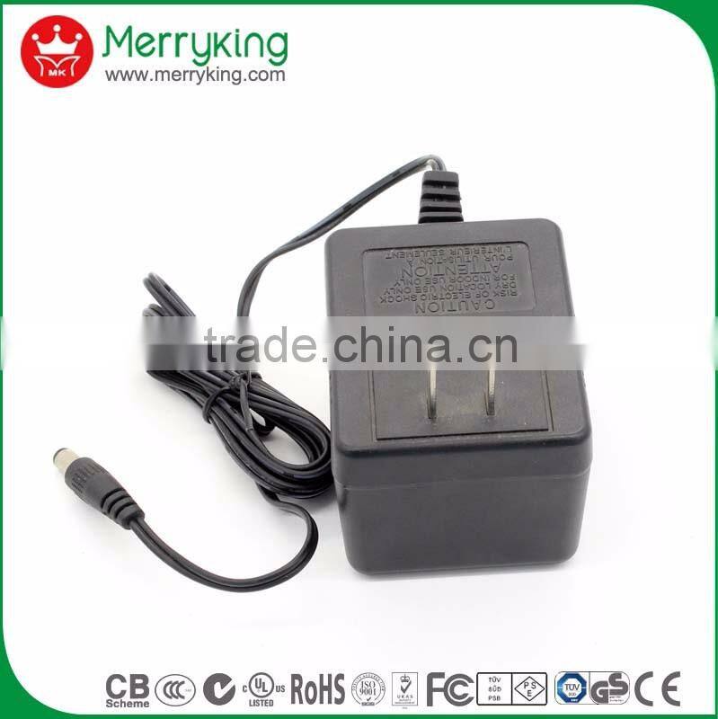 UL usa market 36VAC 12VAC 5VAC 24v 750ma linear adapter AC AC power supply