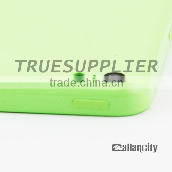 Hot Selling New+High Quality Colorful back housing cover for iphone 5c back cover housing replacement case for iphone 5c