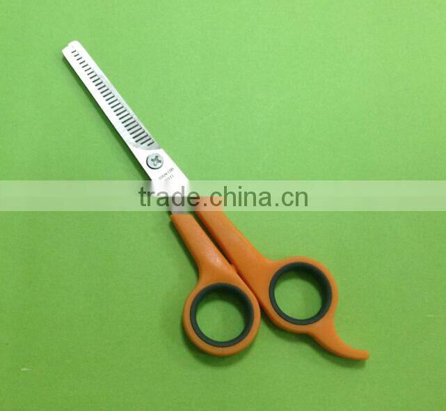 7" hair scissors/hair thinning scissor/Comb teeth scissor HC064