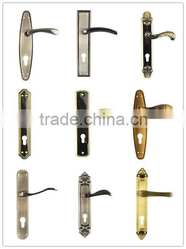 Different kind of door lock types european door handle lock