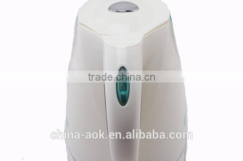 Heating-resistant plastic housing electric kettle