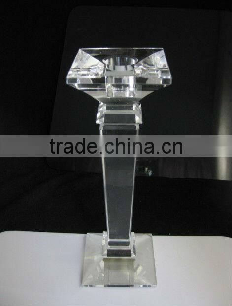 crystal candle holder