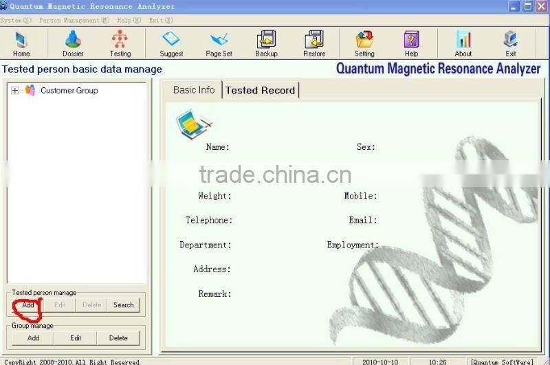 2013 Newest 90% Accurate Quantum Health Analyzer Meridian Health Analyzer