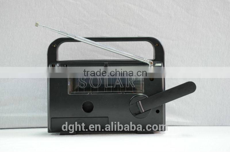 Solar Dynamo flashlight Radio