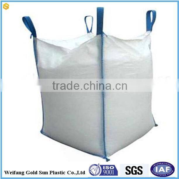 Construction bulk bag/sand bag 90*90*150 1000kg for Abestos / large stone bag