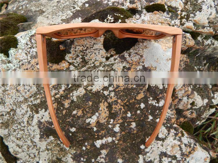 High quality sunglasses bamboo frames wood sunglasses