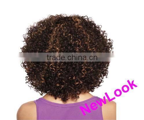 afro kinky curly half wig full lace wigs for black women