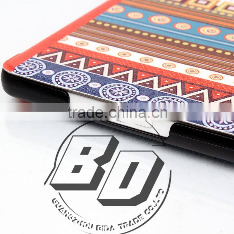 Fashionable Popular Painting Gallery Mutipatterns cover case For new kindle 2014/kindle6/kindle touch tablet case