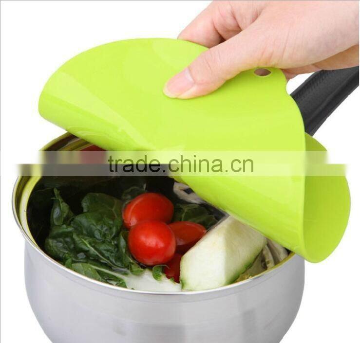 Silicone Cookware Parts universal pan pot suction lid food covers pan lids
