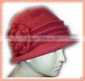 fashion women winter 100% wool beret hat