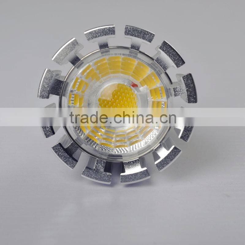 High quality 5W 6W GU10 GU5.3 MR16 220V 12V LED pin spot light