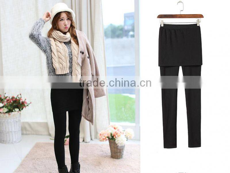 2016 new design fashion women render divided skirt fashion softtextile women pant shirt new style