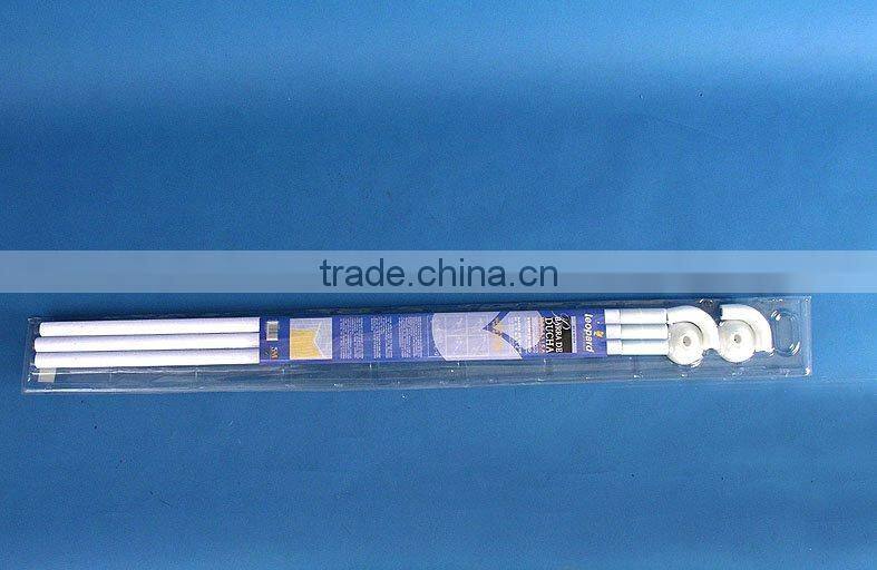 Bathroom accessory U shaped aluminum shower curtain rod