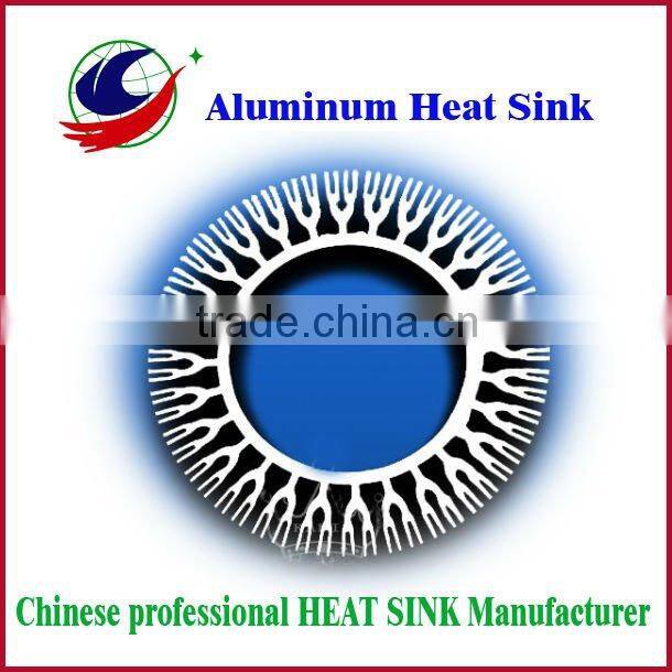 HS102 aluminium cob led light heat sink