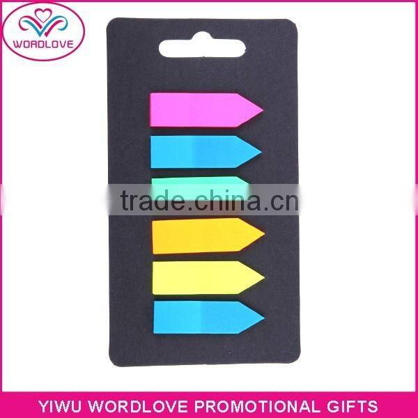 cheap promotional custom pet memo pad, logo printing pet memo notes