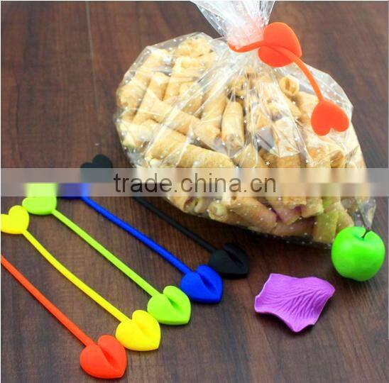 new products 2016 innovative product silicone garbage bag tie