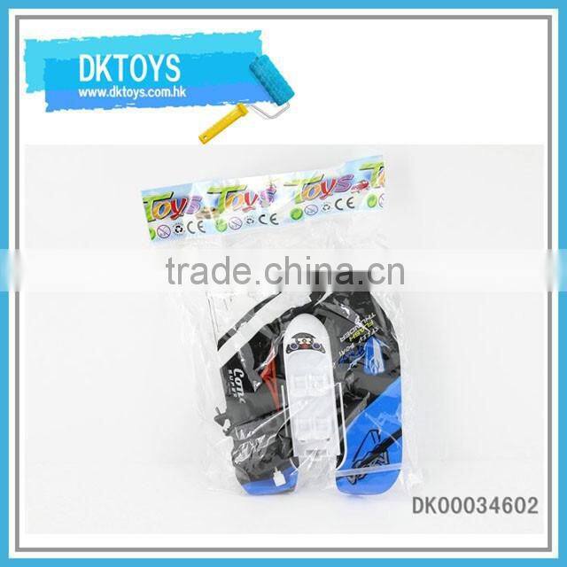 Water toys inflatable wind up boat with inflatable tube