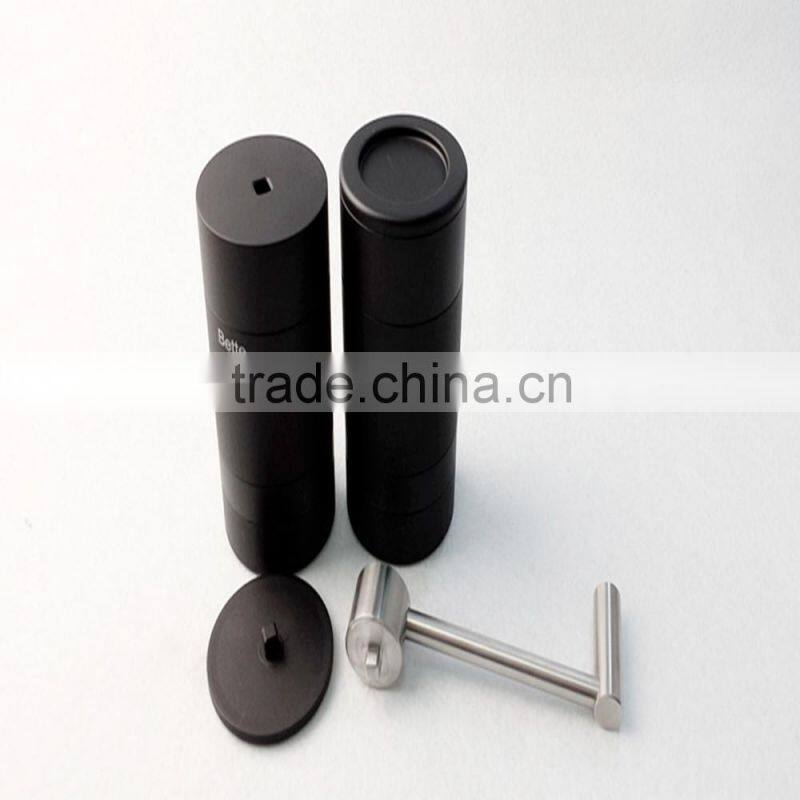Online wholesale conical Burr Portable Coffee Mill Manual Coffee Grinder with stainless steel crank