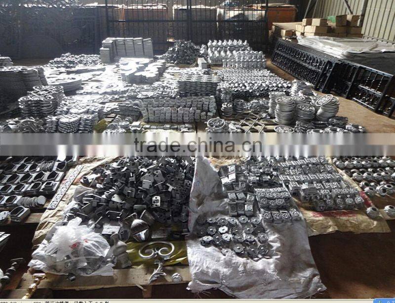 Cast Iron Metal Ornaments For Gate Decoration