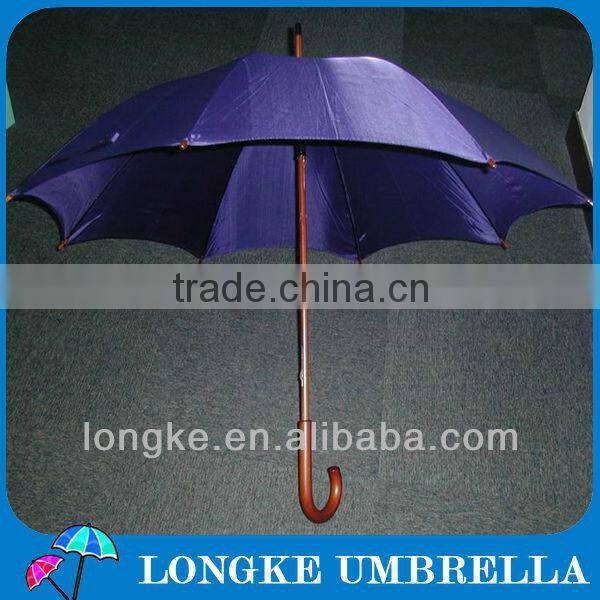 24"*8k Wooden Straight Umbrella
