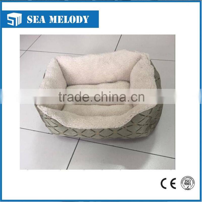 2016 high quality new designed cotton soft pet beds