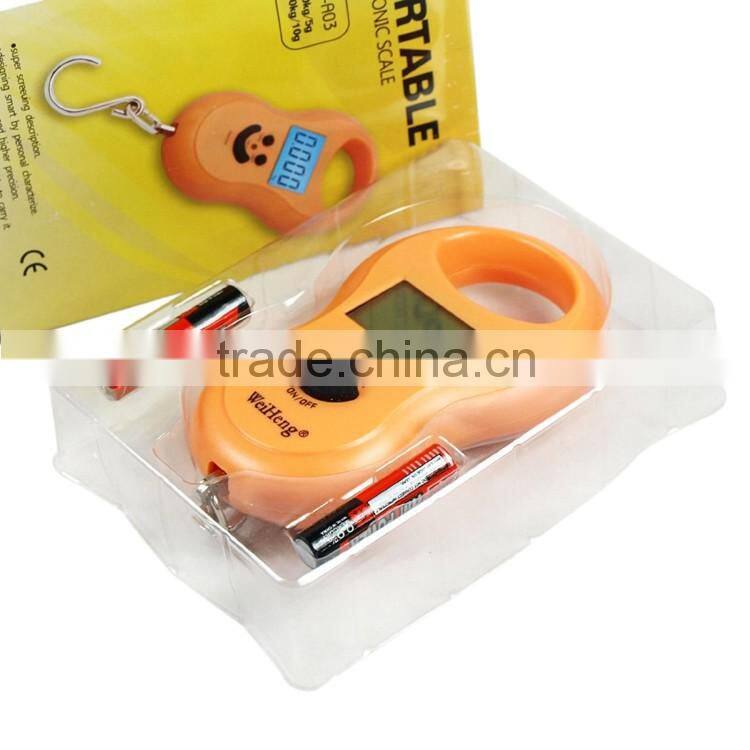 High precision mini digital hanging luggage scale weighing hand scale