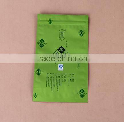 Moisture proof food grade resealable plastic bags for herbal tea