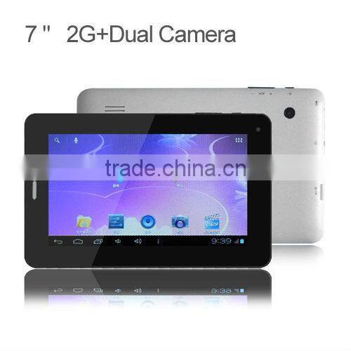 Cheapest 7"2g tablet with gsm with SIM card (GSM)