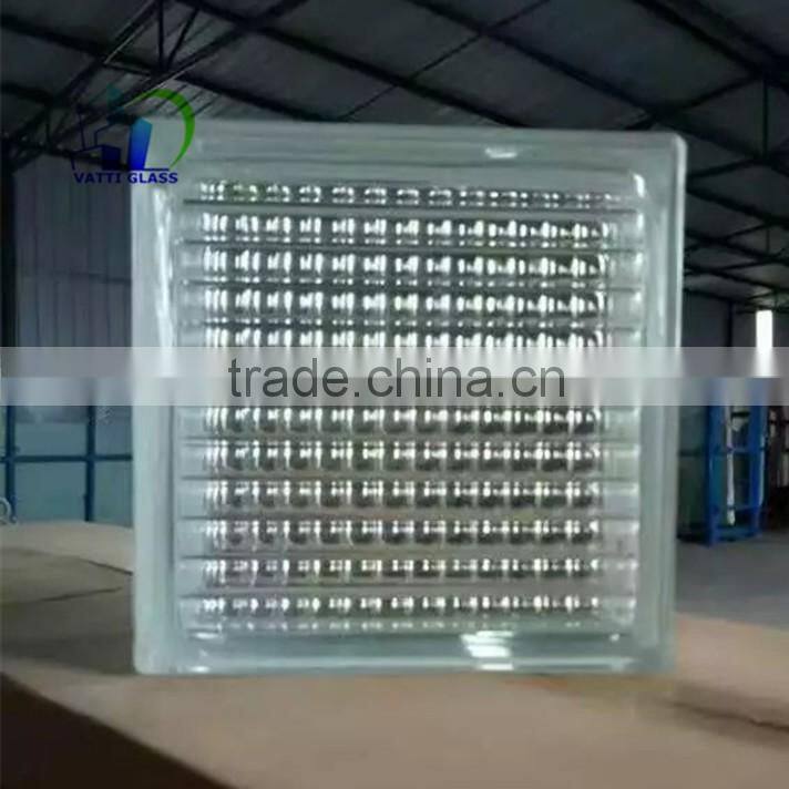 Glass brick for indoor wall decoration