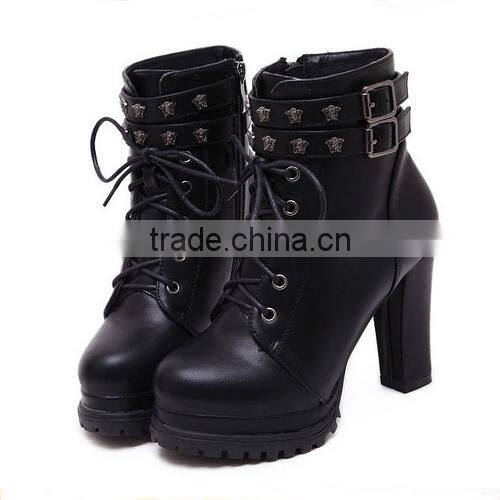 half boots newest designs made in china PC4026