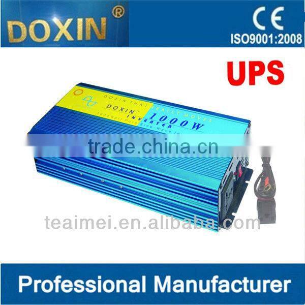 1000W 12v to 220v pure sine wave inverter with charger