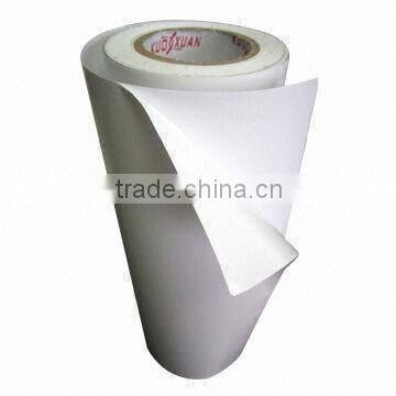 white liner cast coated sticker paper