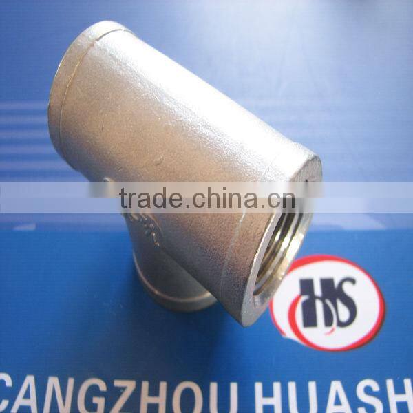 stainless steel tee