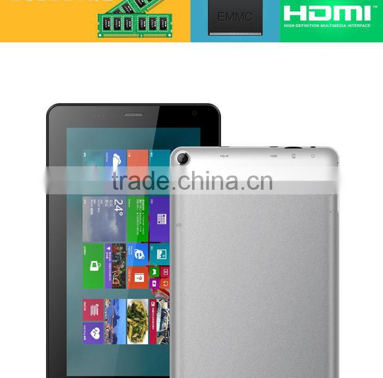 8 inch windows 8 tablet PC with Intel CPU