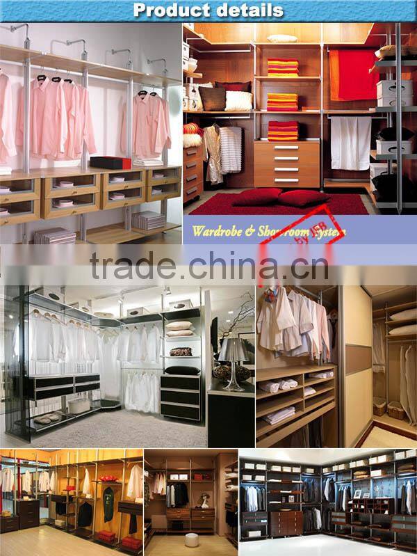 Foshan supplier cheap bedroom closet with custom logo & design