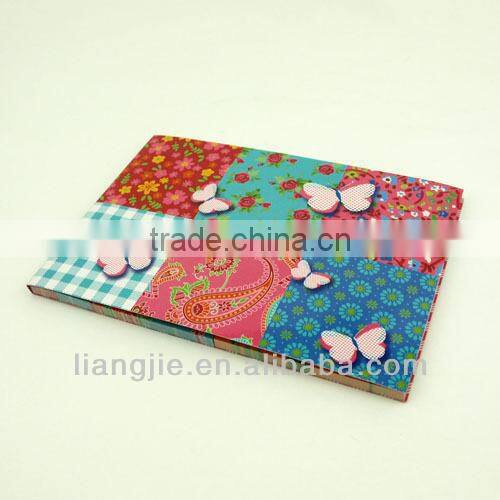 Recycled Notepad with Colourful Neon Strips Sticky Pad