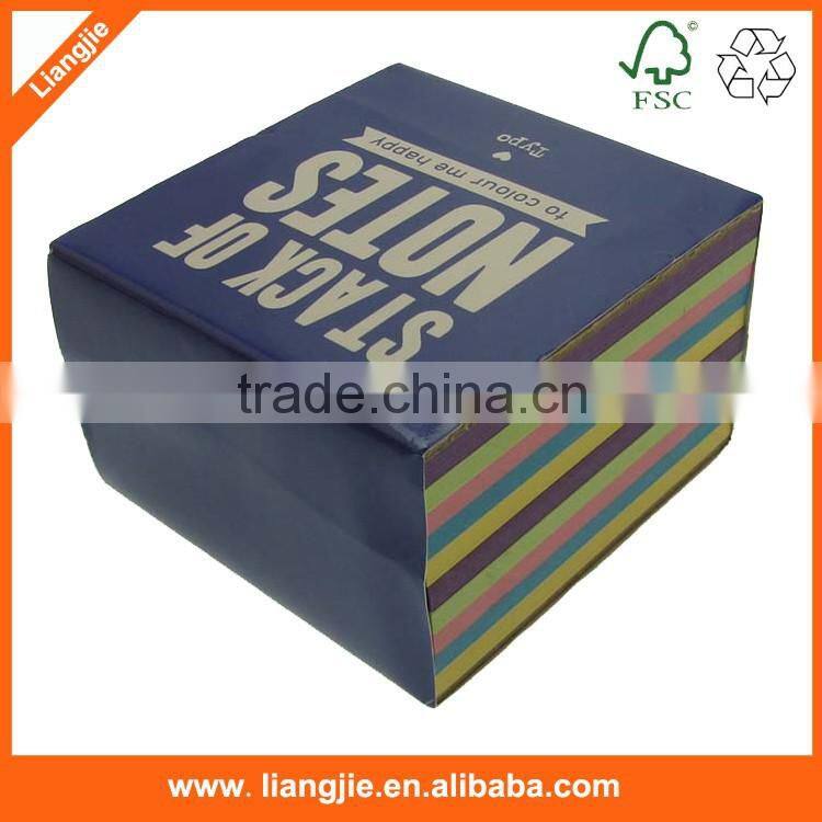 Color Sticky memo pad block paper